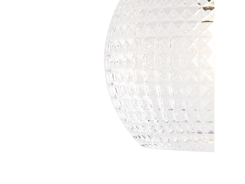 Plafonnier Art déco en laiton - Sphere