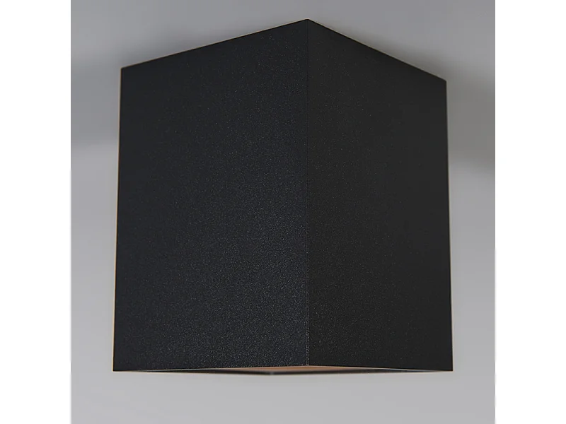 Spot moderne noir avec or - Quba delux