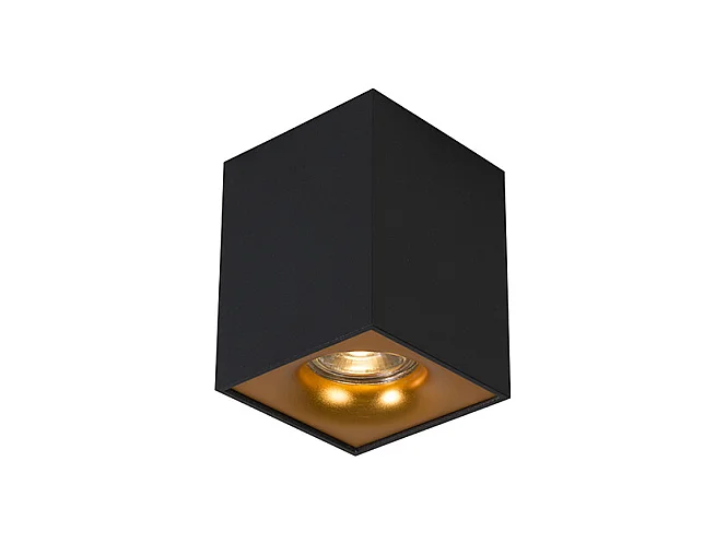 Spot moderne noir avec or - Quba delux