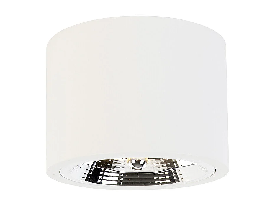 Spot en saillie moderne blanc GU10 111mm - Expert