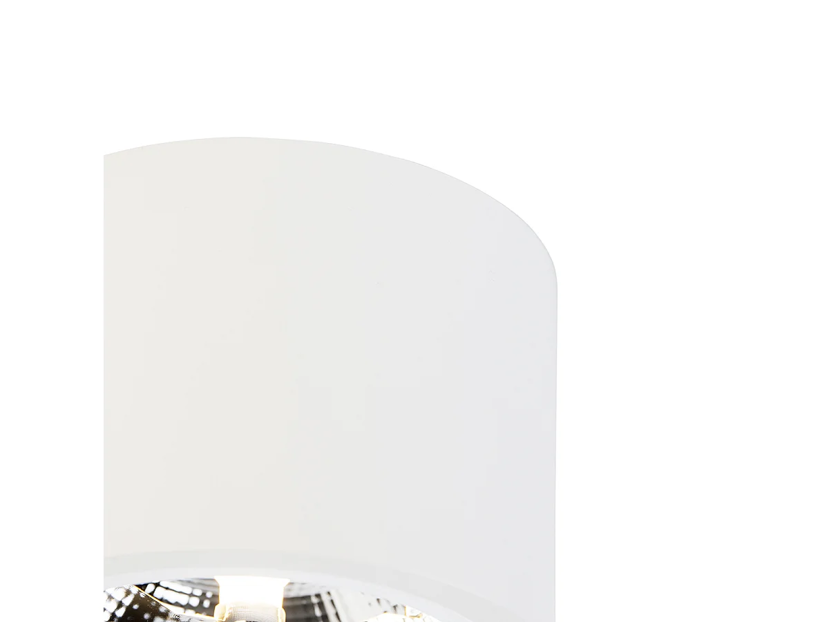 Spot en saillie moderne blanc GU10 111mm - Expert