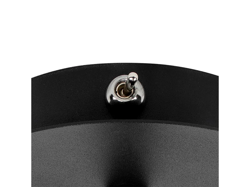 Spot noir avec or réglable - Athens Wire