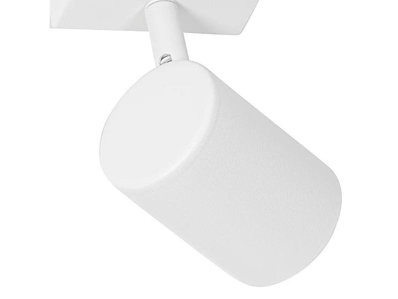 Spot moderne blanc orientable carré - Jeana