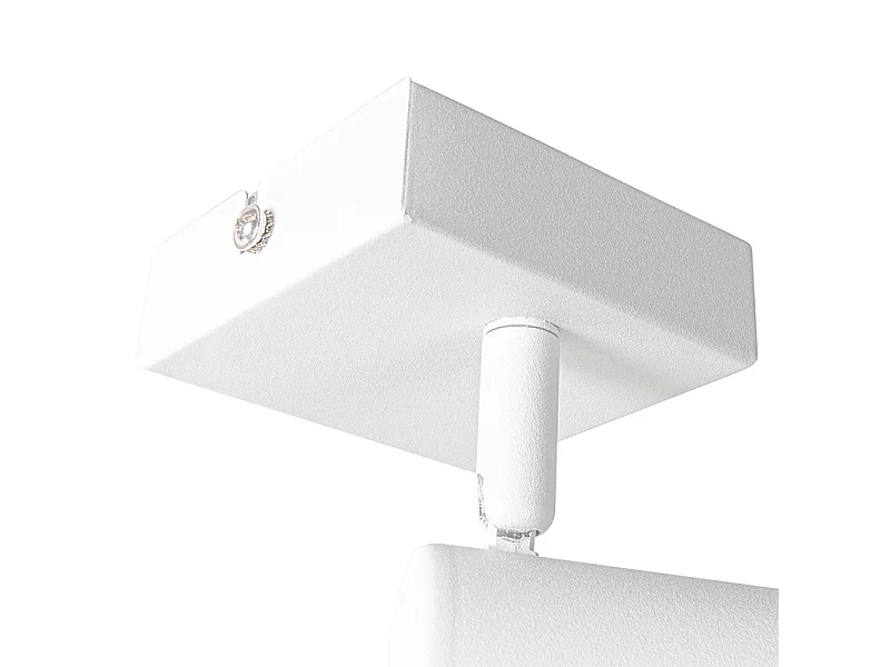 Spot moderne blanc orientable carré - Jeana