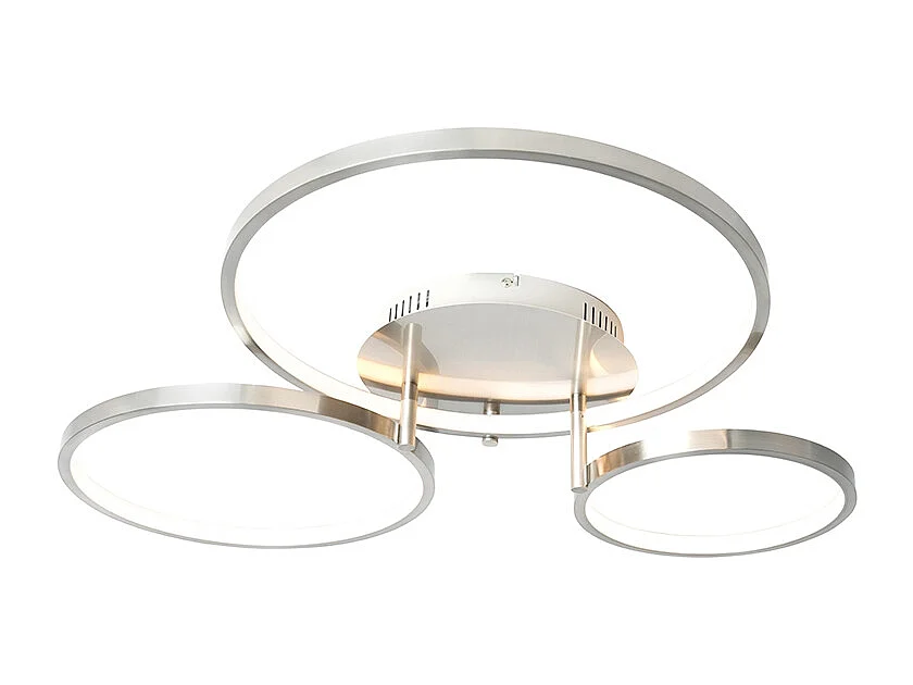 Plafonnier moderne en acier avec LED et variateur - Rondas