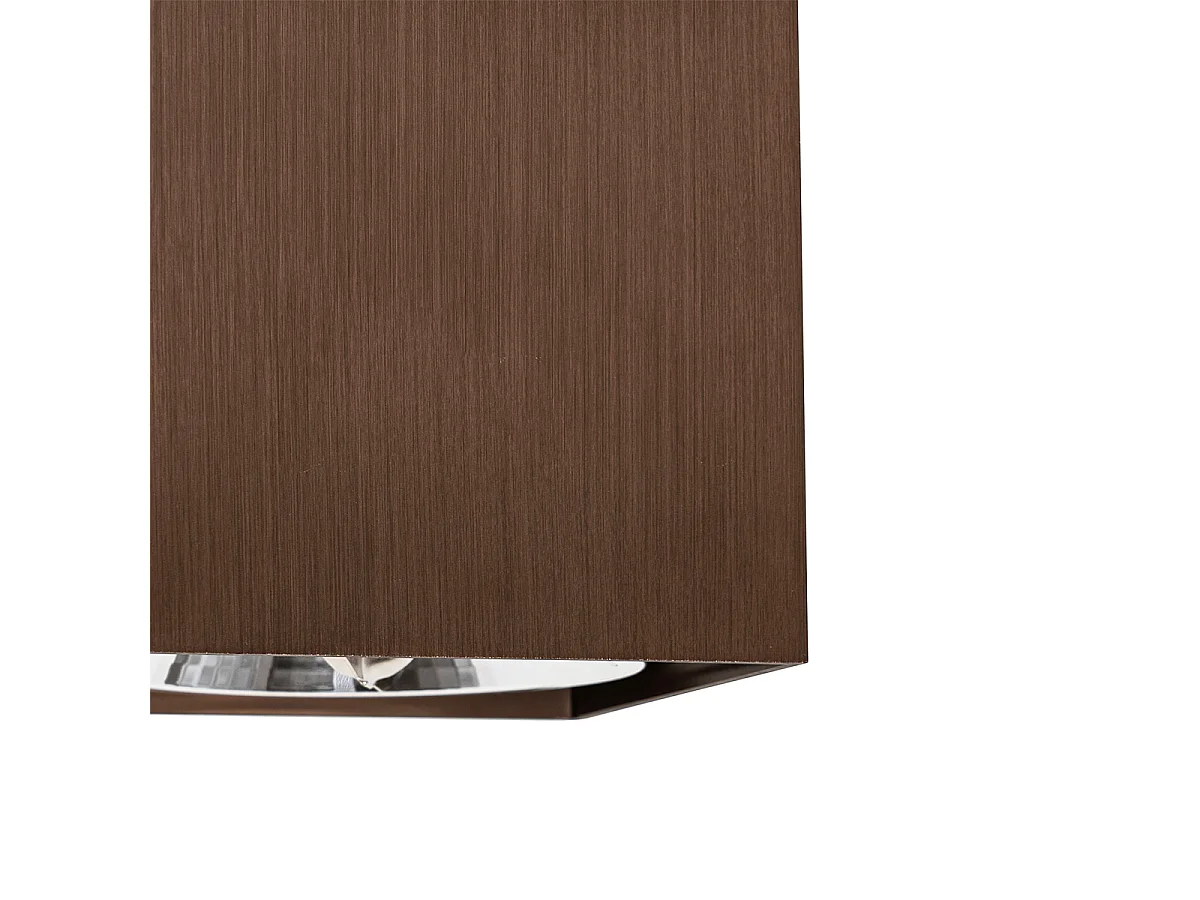 Spot design bronze foncé carré rotatif et inclinable - Box