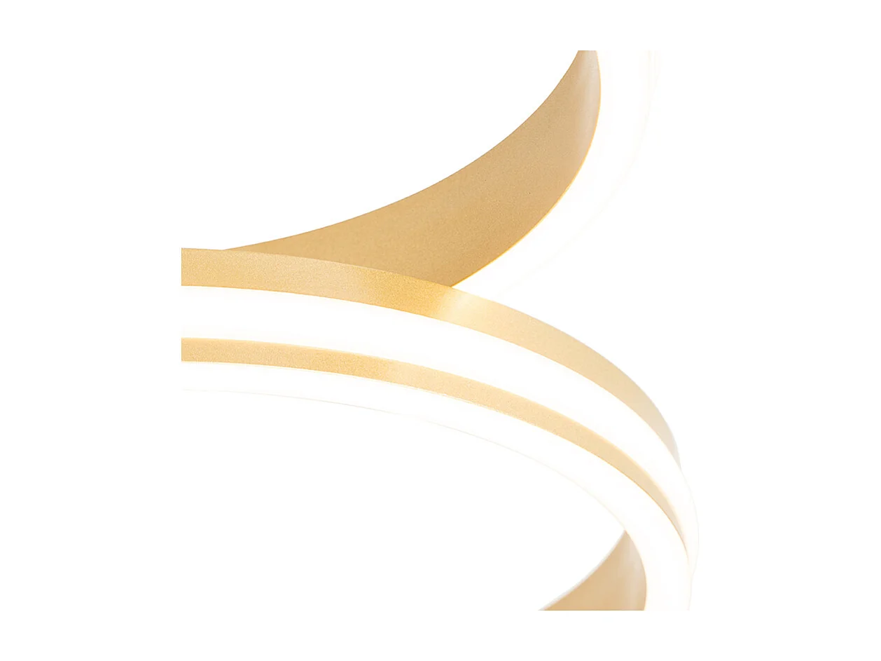 Plafonnier en laiton avec LED gradable en 3 étapes 3 lumières - Navara