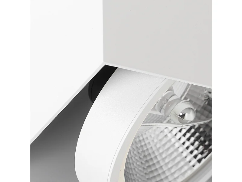 Spot design avec AR111 carré - Box
