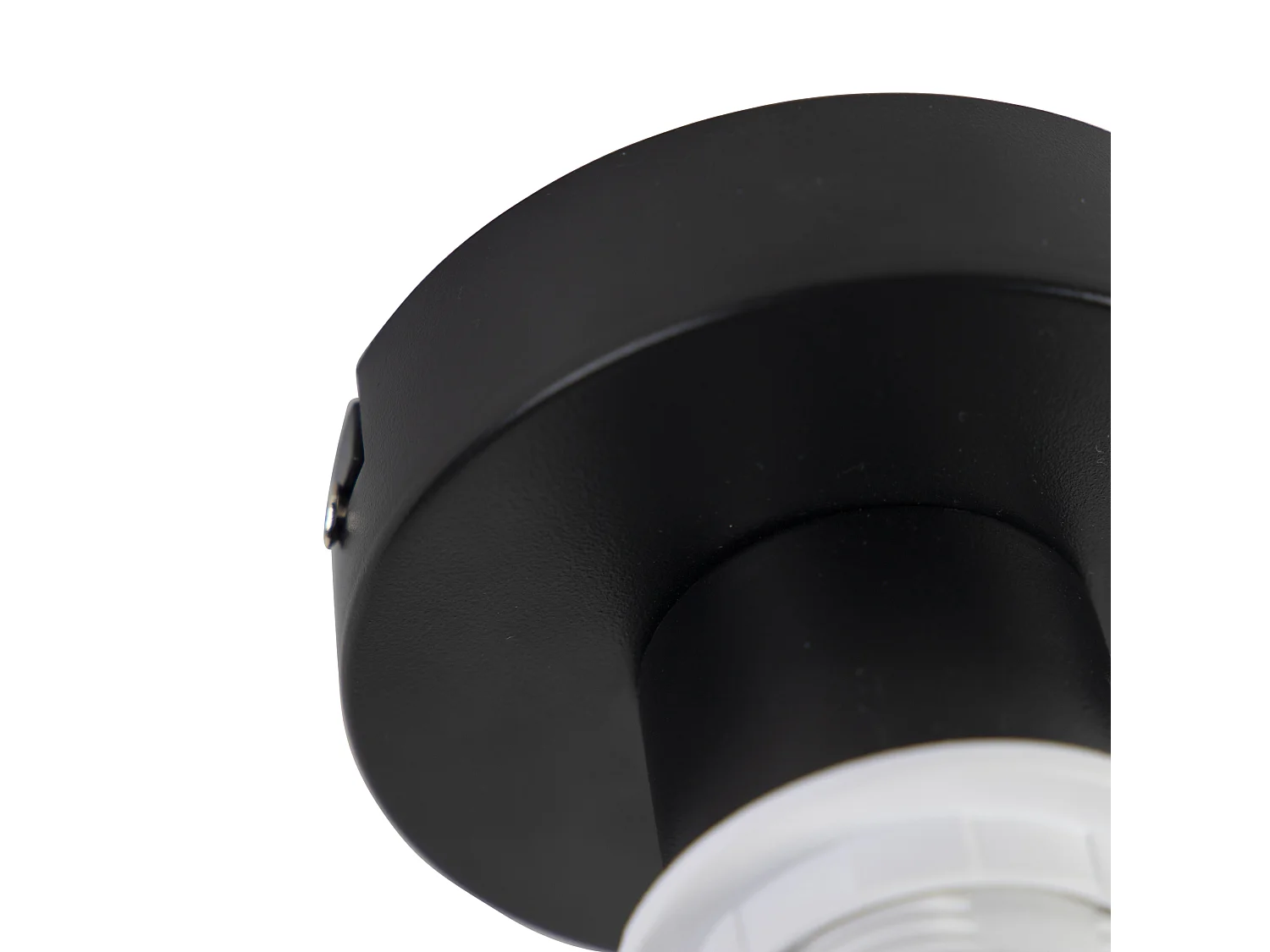 Plafonnier avec abat-jour en velours vert avec or 25 cm - Combi noir