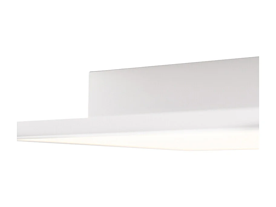 Plafonnier moderne en acier 120 cm avec LED à 4 niveaux de luminosité - Liv