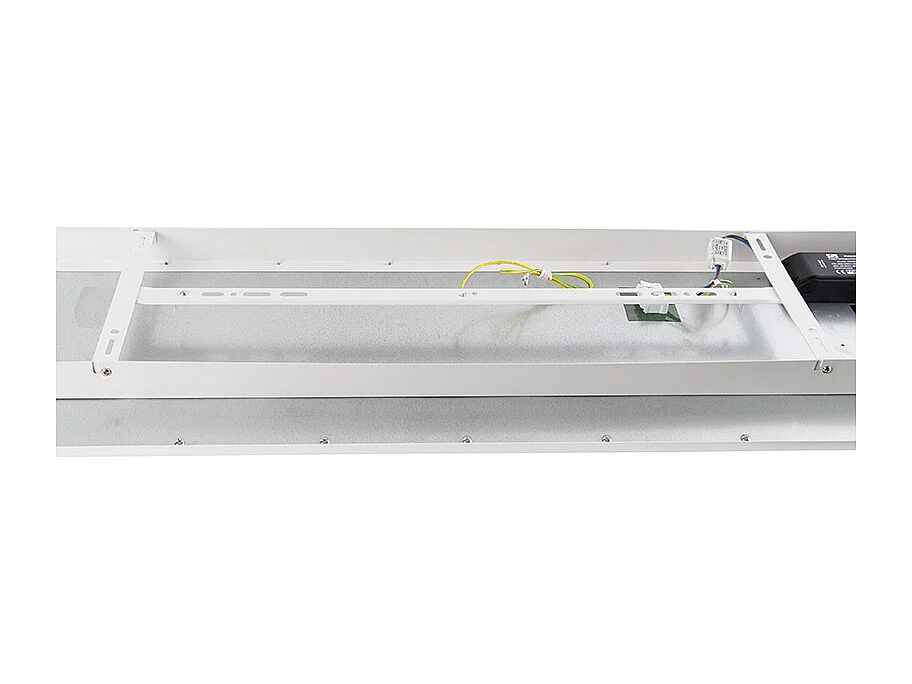 Plafonnier moderne en acier 120 cm avec LED à 4 niveaux de luminosité - Liv