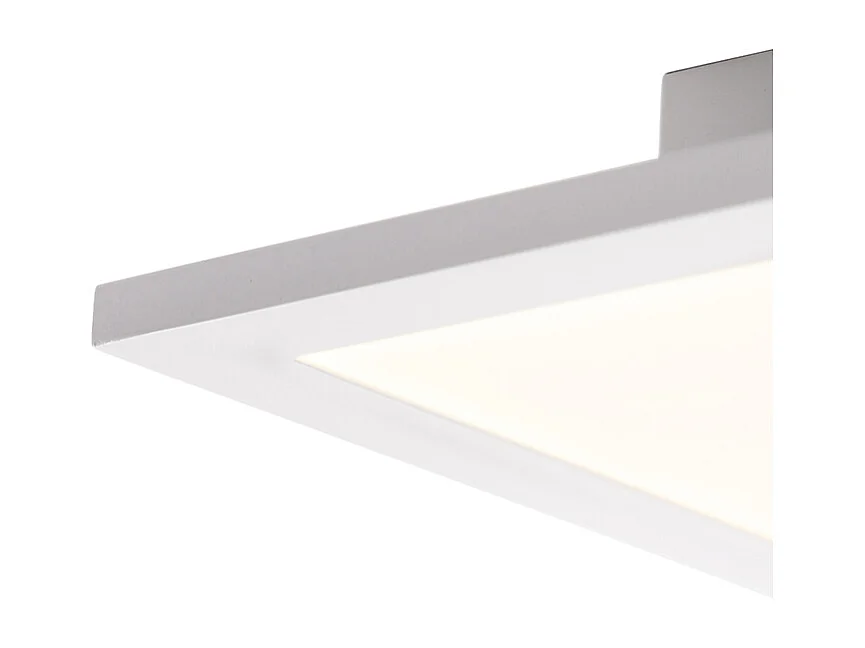 Plafonnier moderne en acier 120 cm avec LED à 4 niveaux de luminosité - Liv