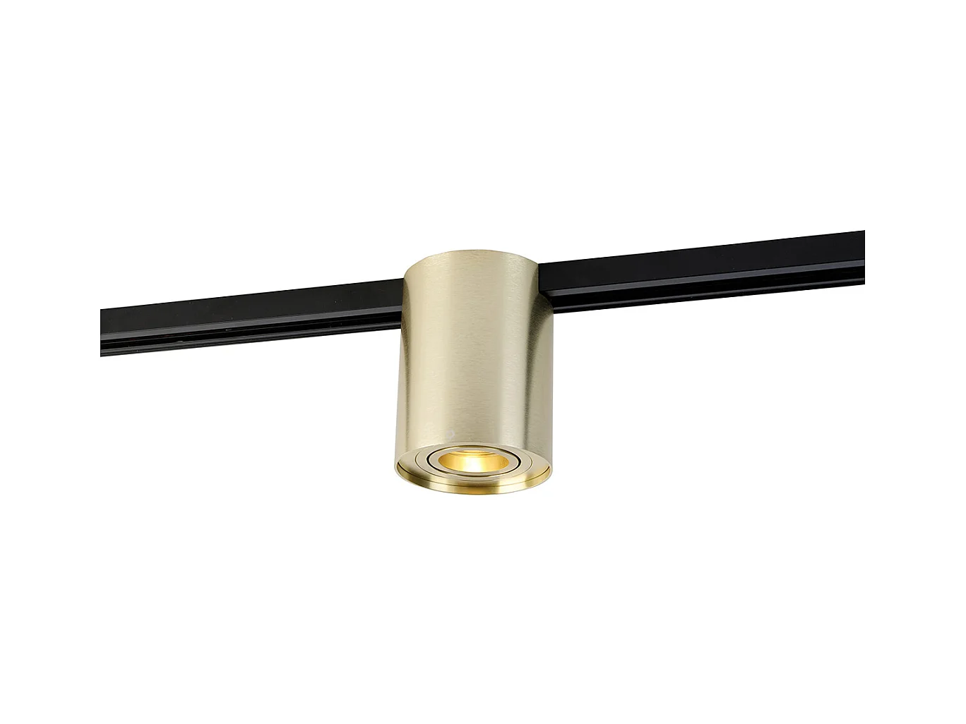 Spot sur rail moderne monophasé doré - Rondoo Up
