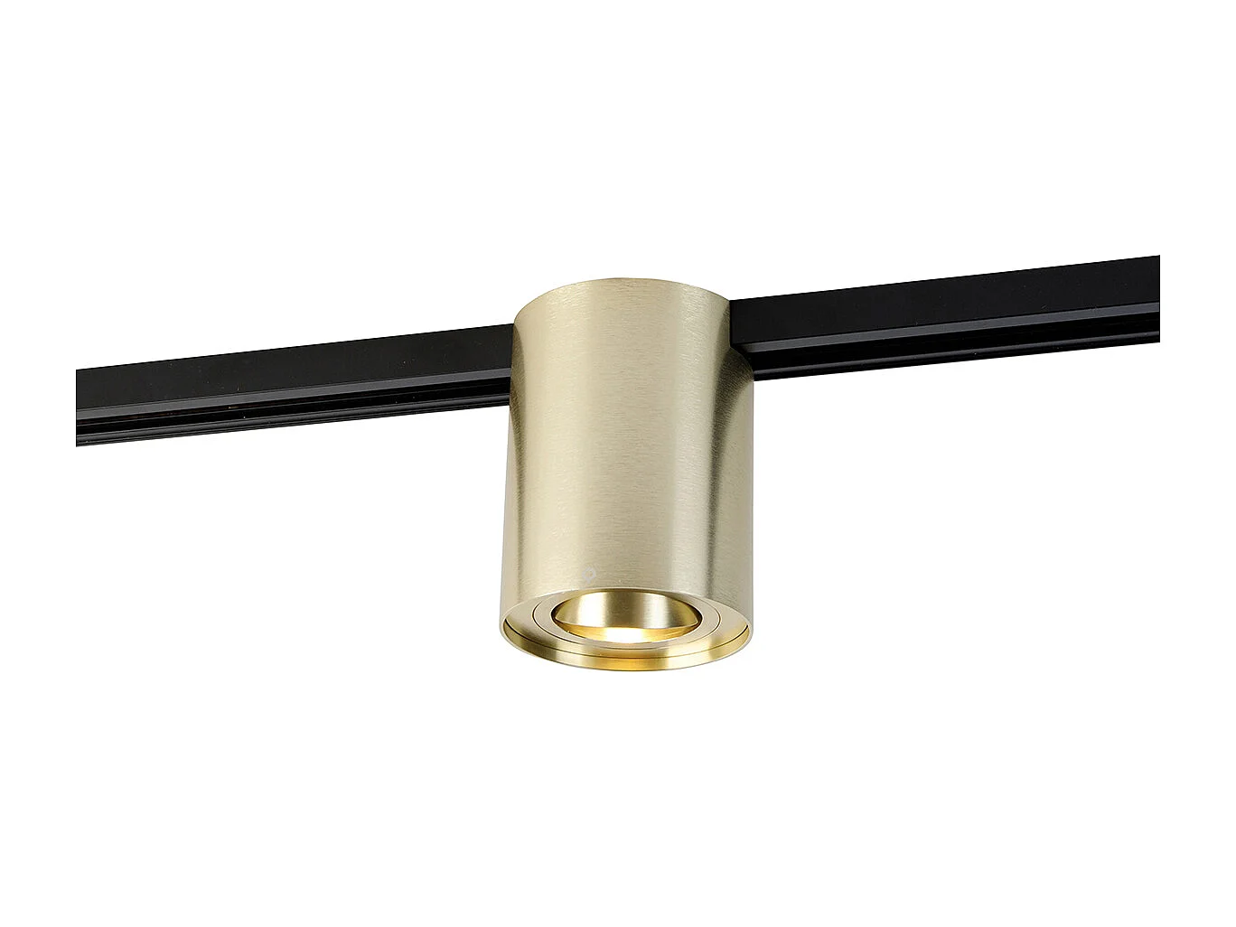 Spot sur rail moderne monophasé doré - Rondoo Up