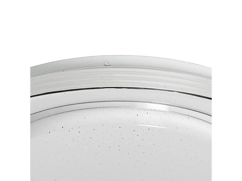 Plafonnier blanc 38 cm avec LED avec télécommande - Jochem