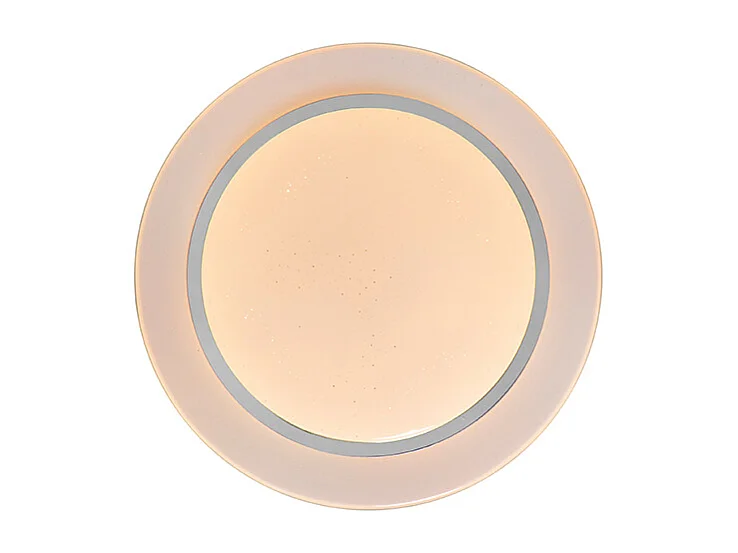 Plafonnier blanc 38 cm avec LED avec télécommande - Jochem