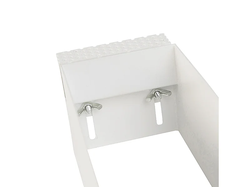 Spot encastré blanc orientable et inclinable sans bordure 3 lumières - Oneon