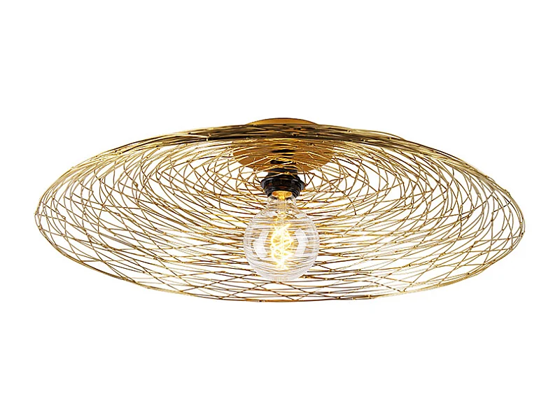 Plafonnier oriental or 60 cm - Glan