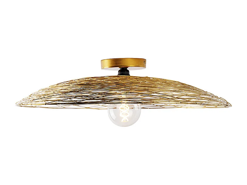 Plafonnier oriental or 60 cm - Glan