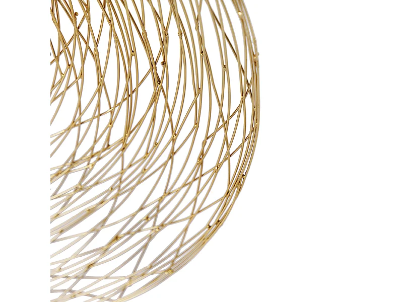 Plafonnier oriental doré 60 cm - Glan