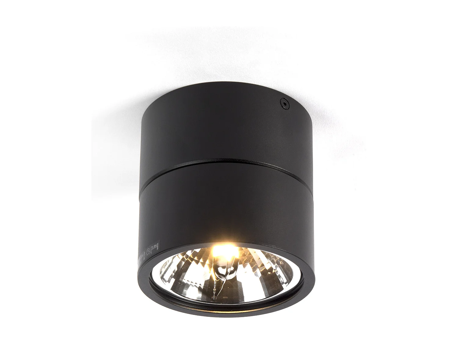 Set de 2 spots noir réglable - Go Nine Tubo