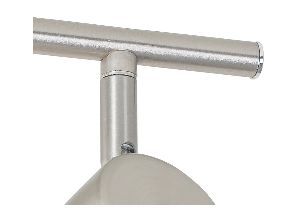 Plafonnier moderne en acier 2 lumières réglable - Jeana