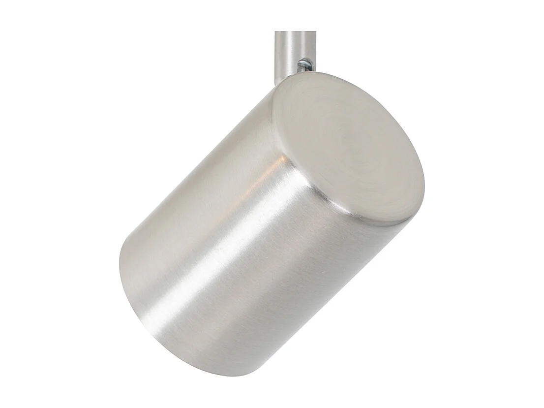 Plafonnier moderne en acier 2 lumières orientables - Jeana