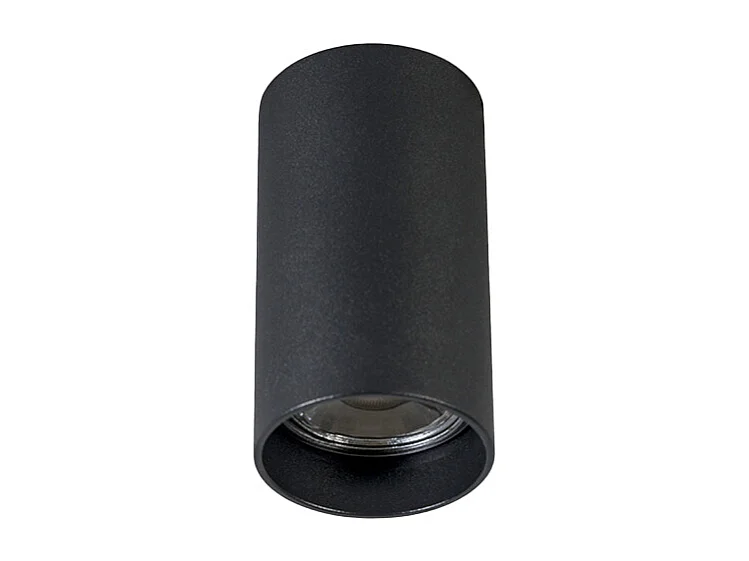 Spot apparent moderne noir 5,5cm GU10 50mm - Tuba