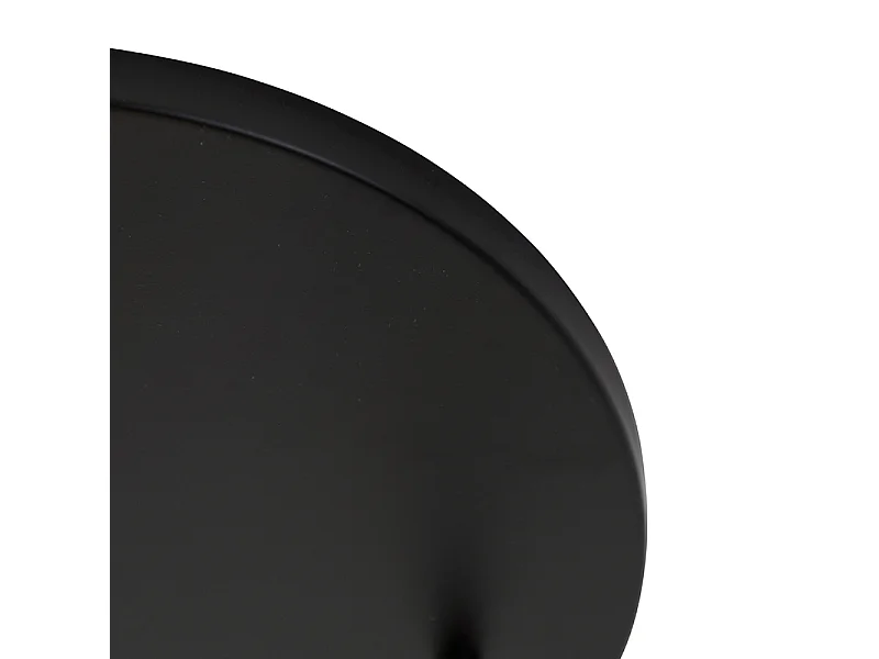 Plafonnier moderne noir 3 lumières - Facil