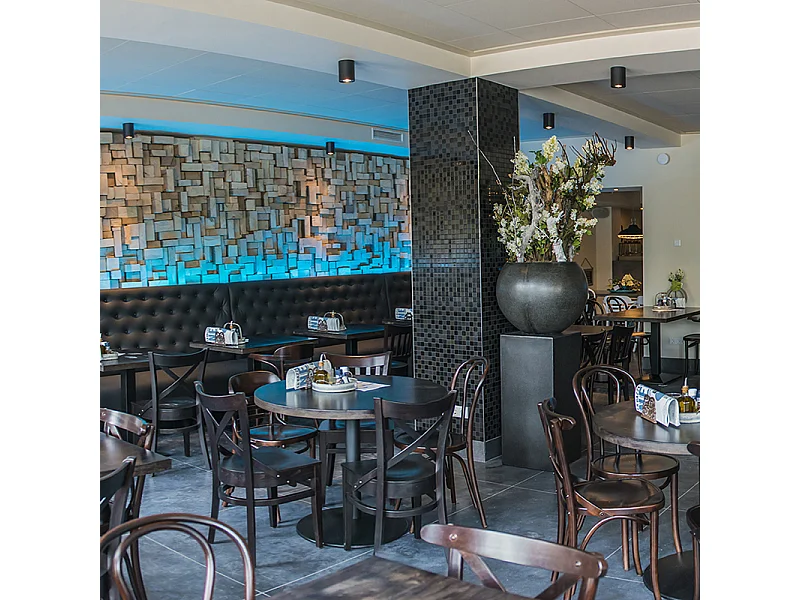 Spot en saillie moderne noir GU10 50mm - Tubo