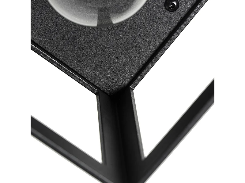 Plafonnier moderne cube noir - Cela