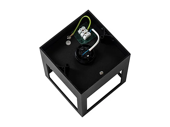 Plafonnier moderne cube noir - Cela