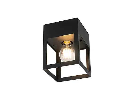 Plafonnier moderne cube noir - Cela