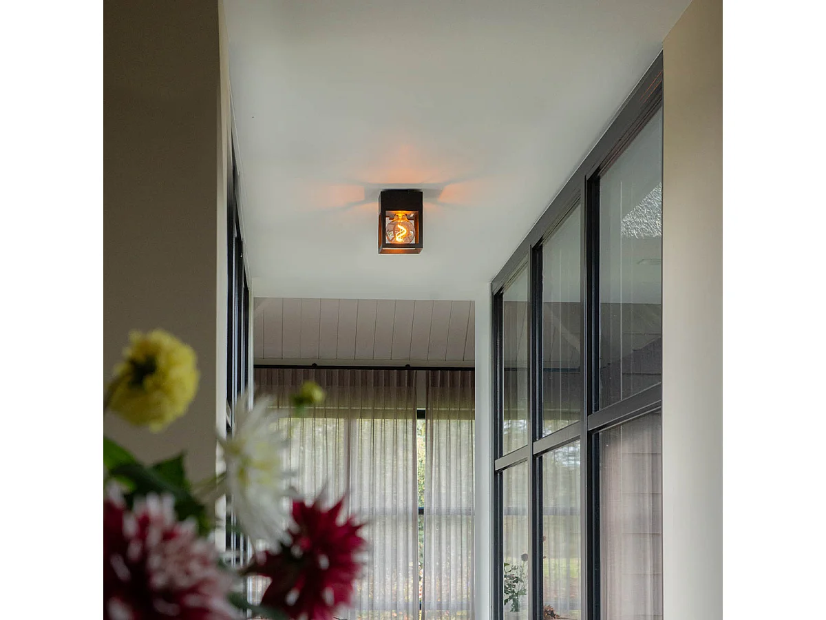 Plafonnier moderne noir - Cela