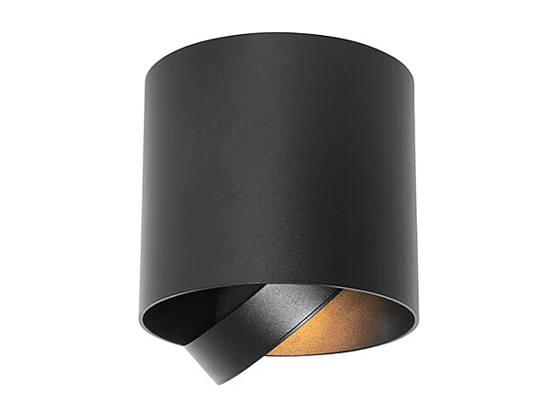 Spot design noir AR111 - Impact