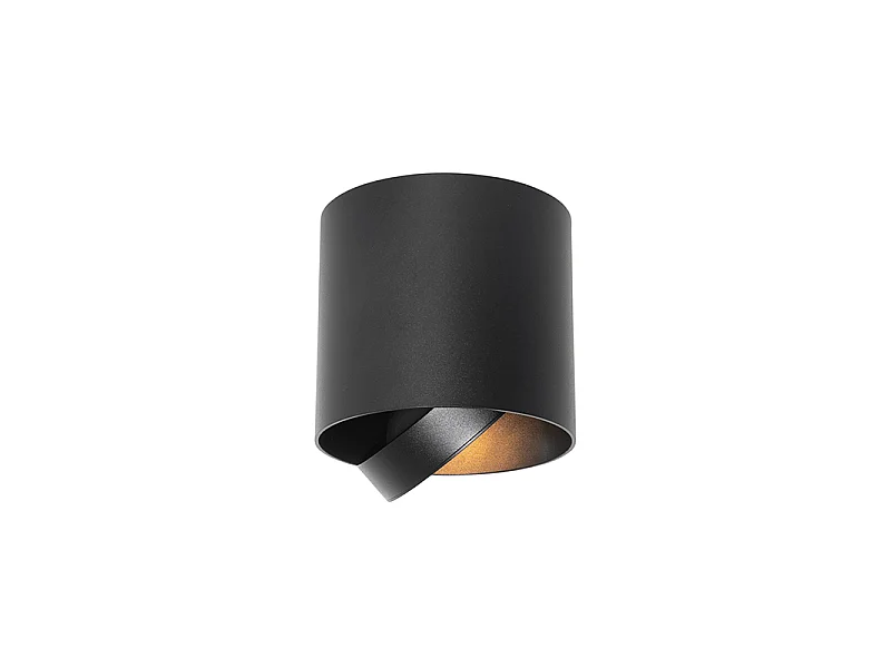 Spot design noir AR111 - Impact