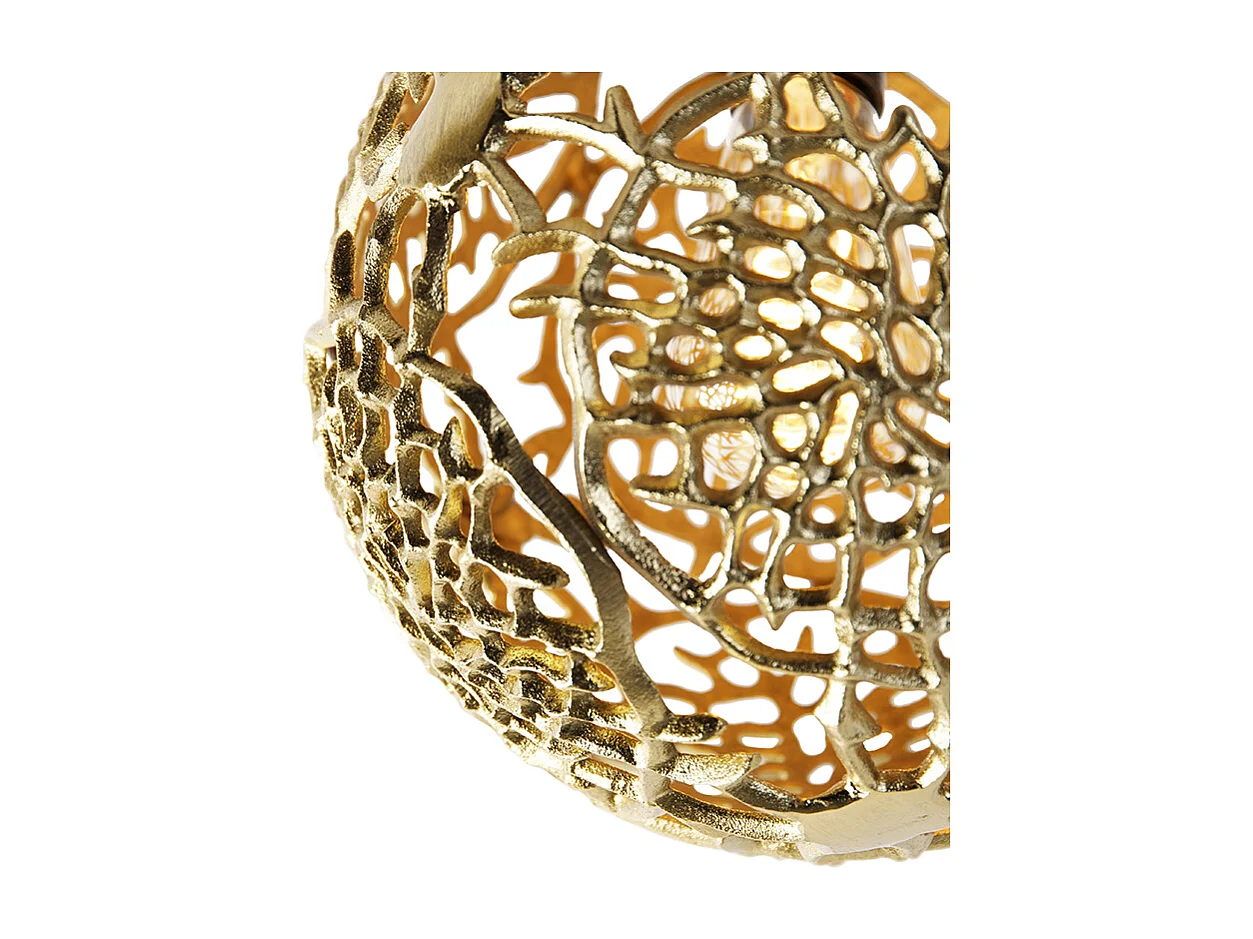 Plafonnier Art Déco Or et Noir - Maro