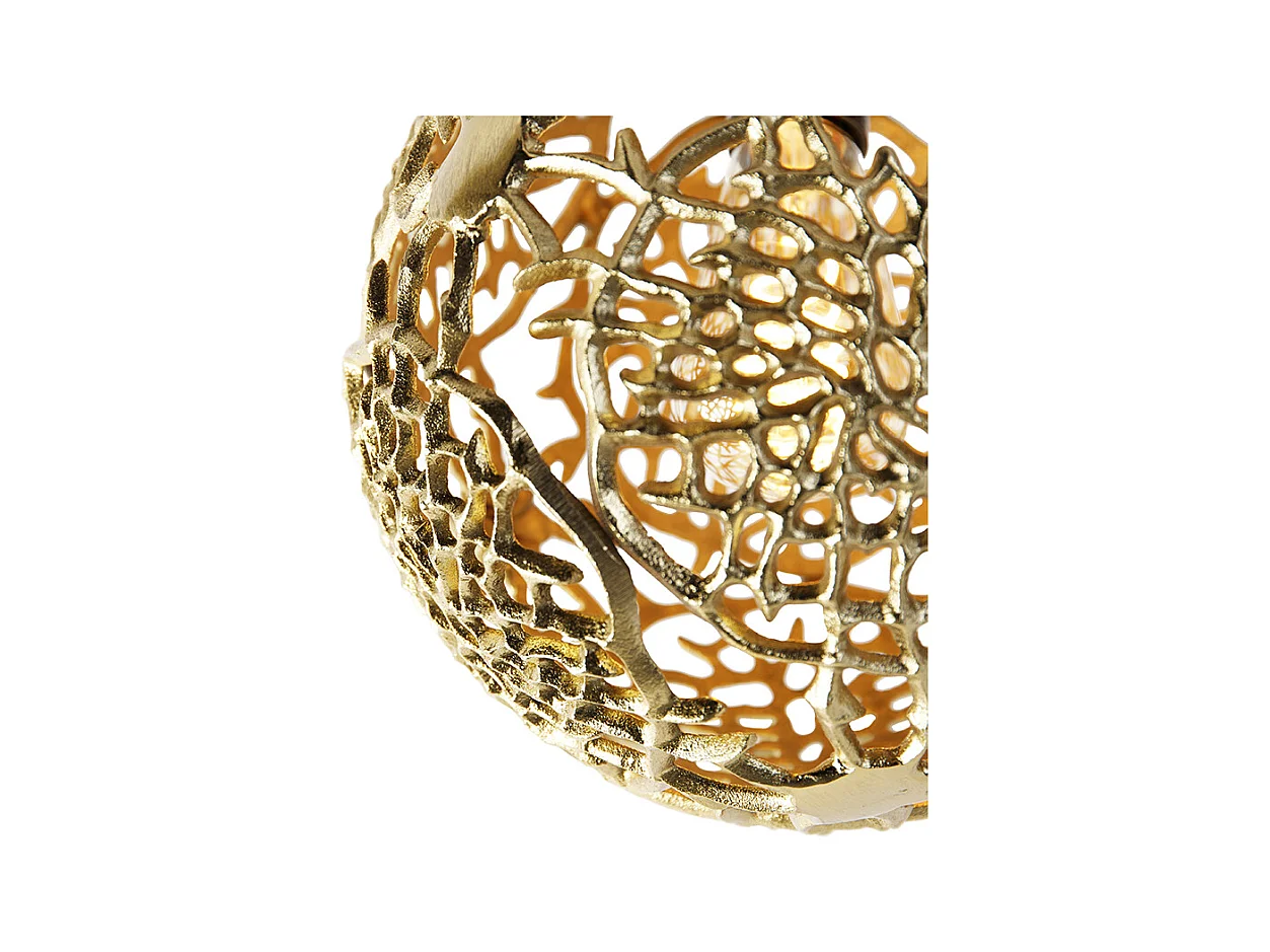 Plafonnier Art Déco Or et Noir - Maro