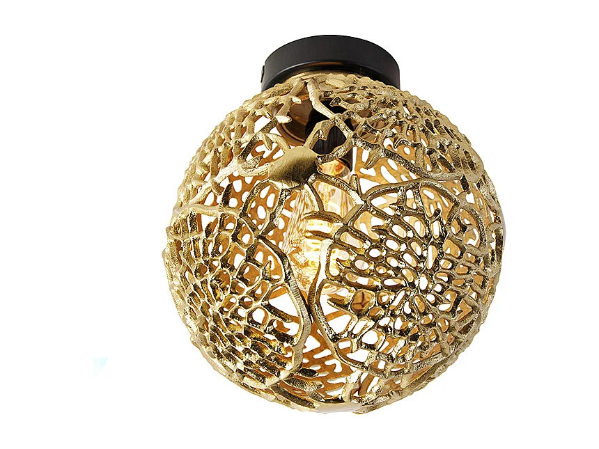 Plafonnier Art Déco doré - Maro