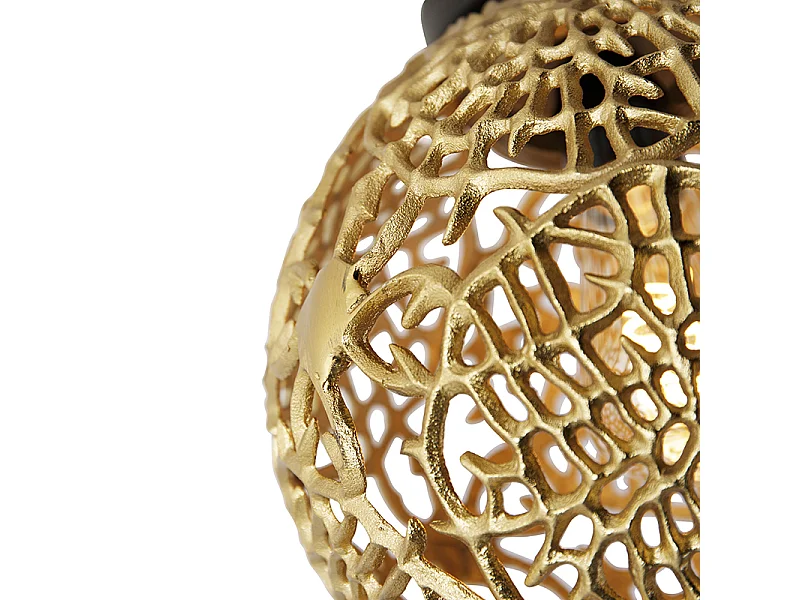 Plafonnier Art Déco doré - Maro