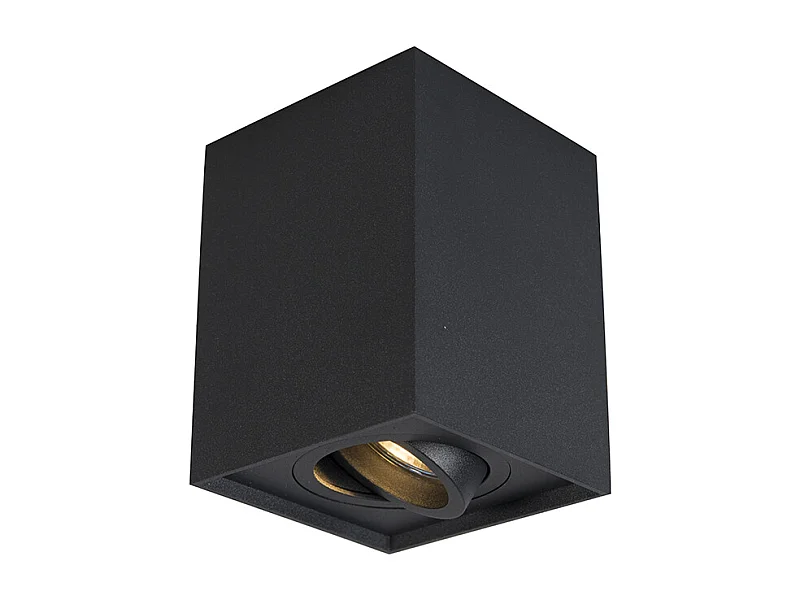 Spot encastré noir orientable - Quadro 1 up