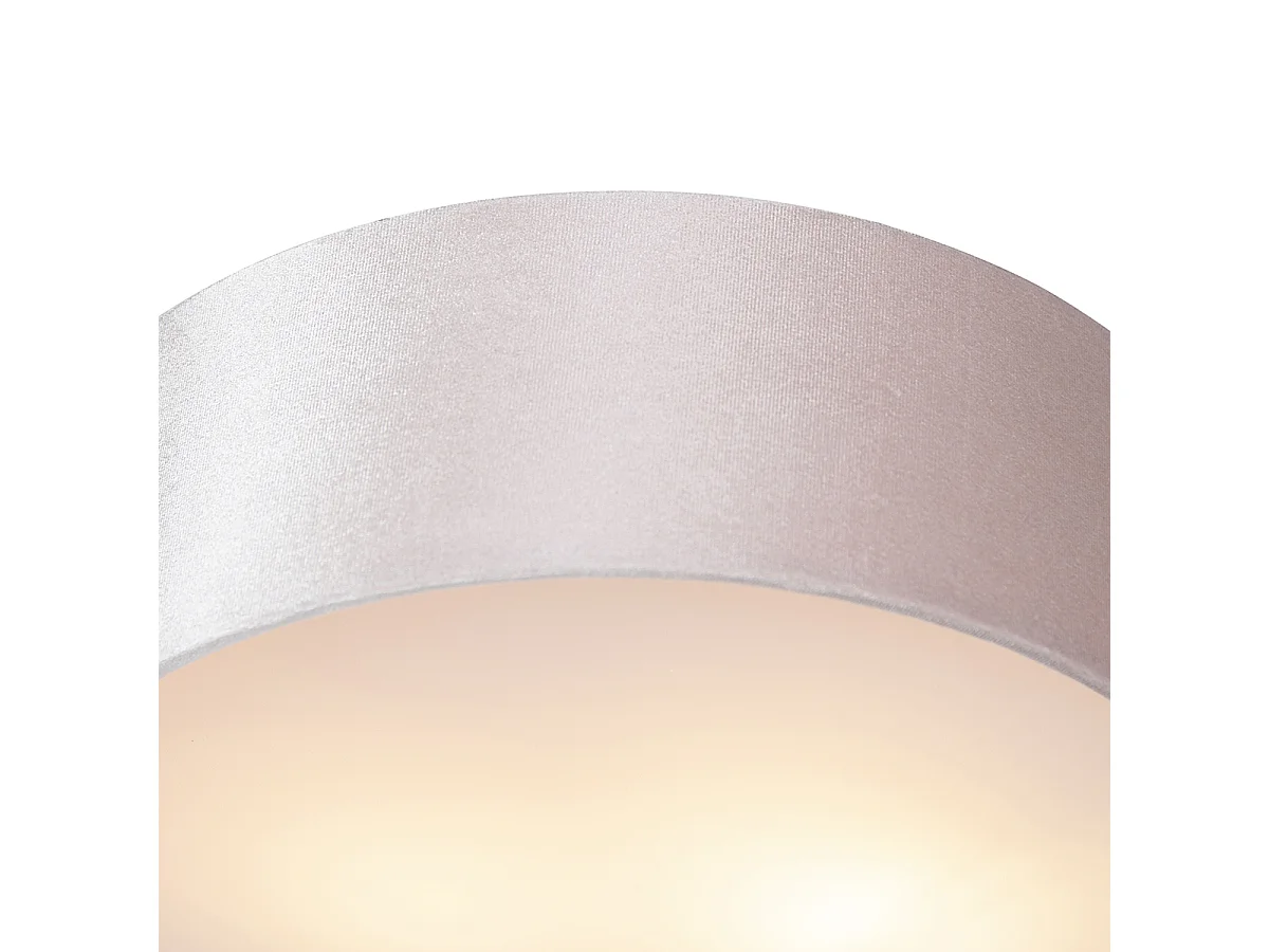 Plafonnier moderne rose 30 cm avec intérieur doré - Drum