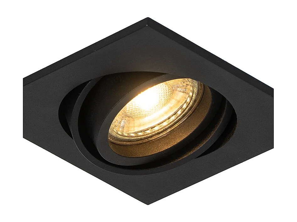 Spot encastré moderne noir orientable - Club