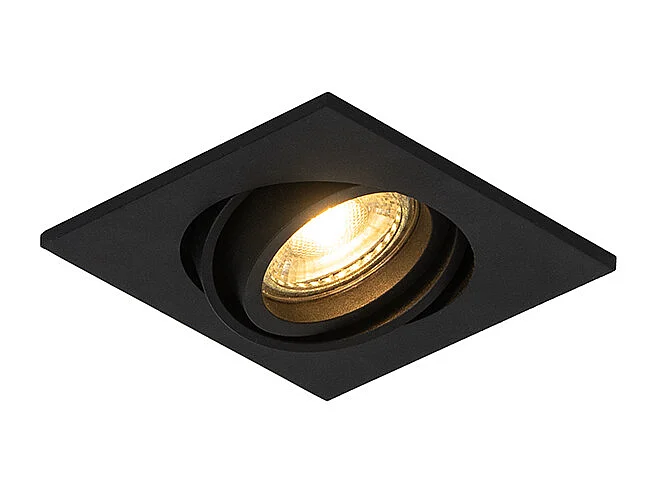 Spot encastré moderne noir orientable - Club