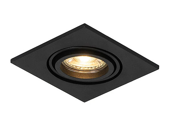 Spot encastré moderne noir orientable - Club