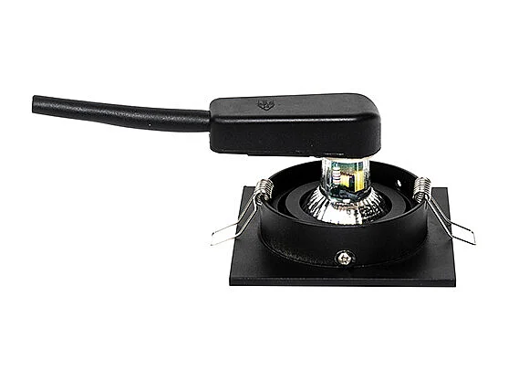 Spot encastré moderne noir orientable - Club