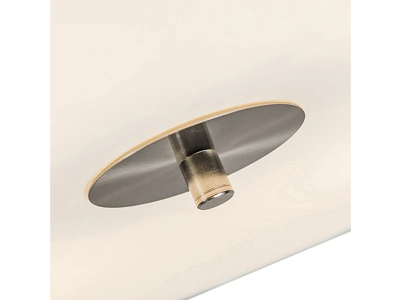 Plafonnier country taupe 50 cm - Drum Jute