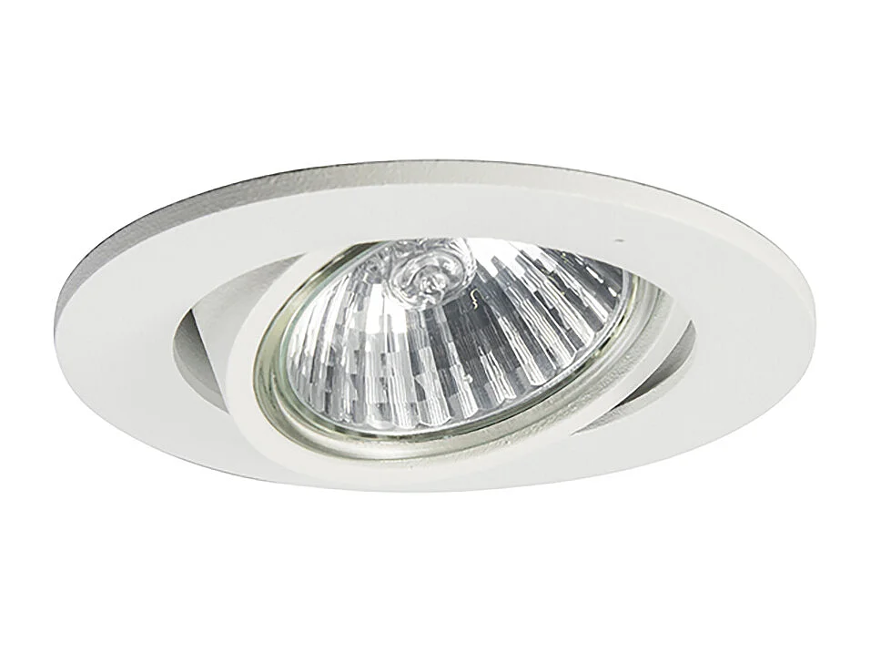 Ensemble de 12 spots encastrés blancs orientables - Cisco