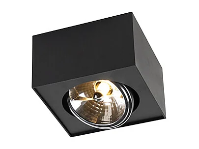 Spot noir design orientable en saillie - Kaya