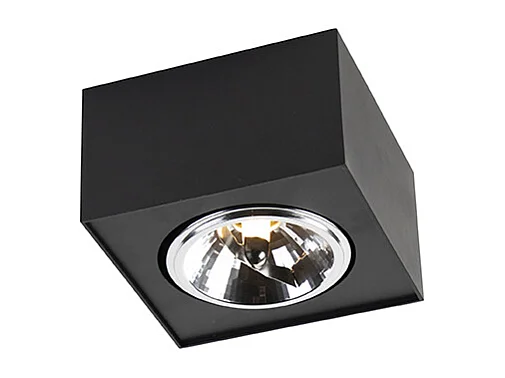 Spot noir design orientable en saillie - Kaya